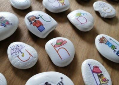 Children exploring hands-on, play-based learning activities